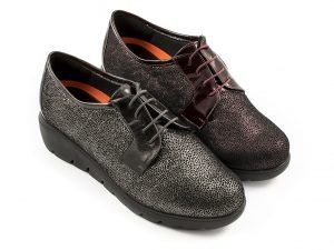Blucher con cordones en piel grabada DOCTOR CUTILLAS