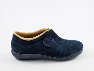 Zapatilla cerrada de velcro en paño Doctor Cutillas