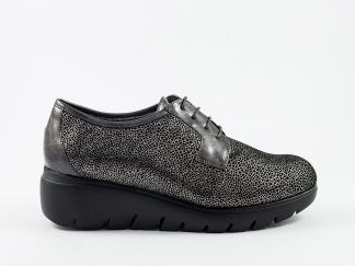 Blucher de señora en piel grabada Doctor Cutillas