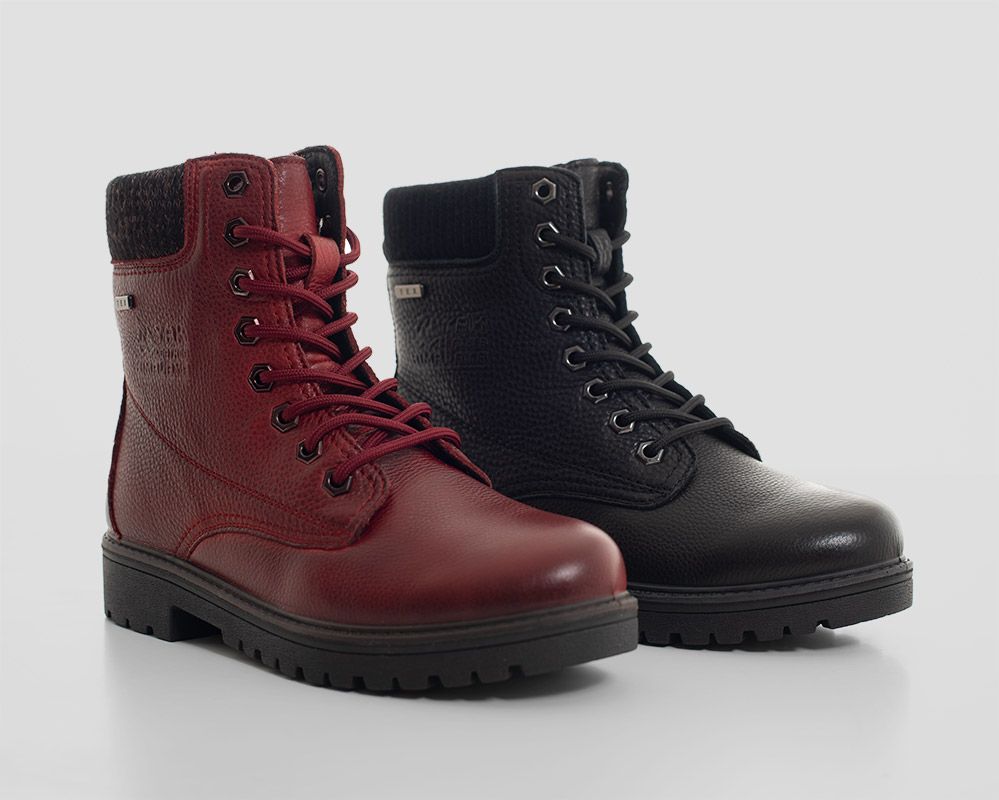Bota señora con cordón y cremallera - Imagen 4
