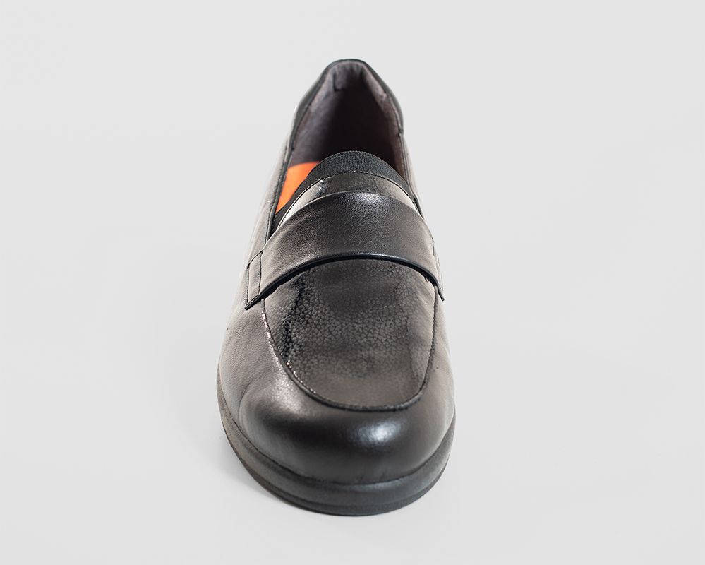Zapato mocasín con cuña señora - Imagen 3