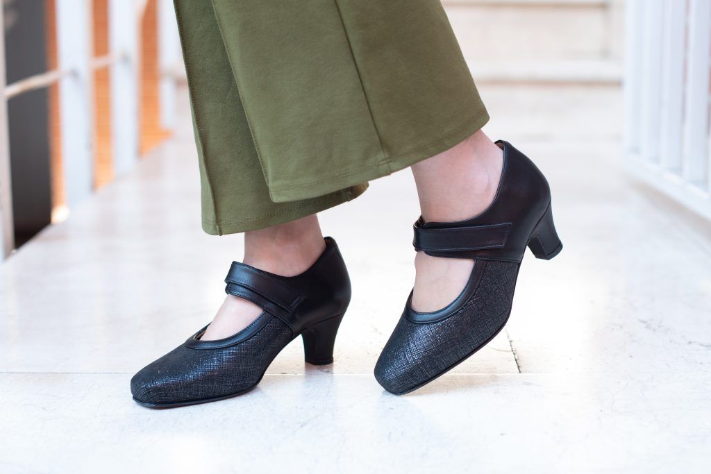 zapatos confort tote vis
