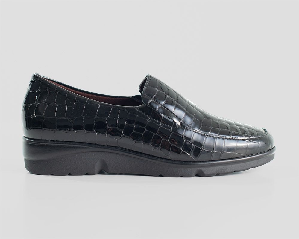 Mocasín de señora piel grabada Pitillos - Imagen 5