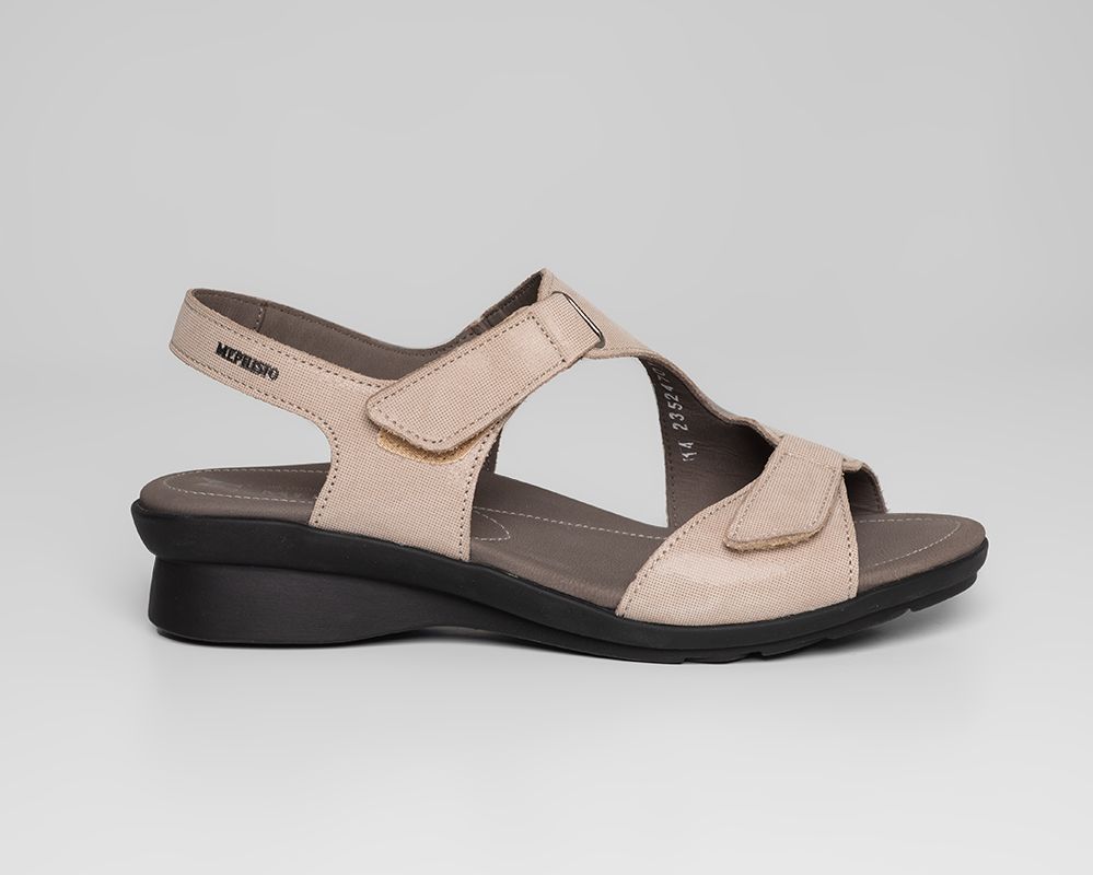 sandalia ajustable velcros