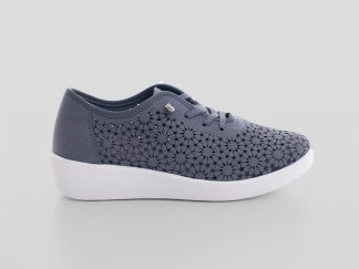 zapatilla cordón elástico