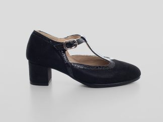 zapato tango negro