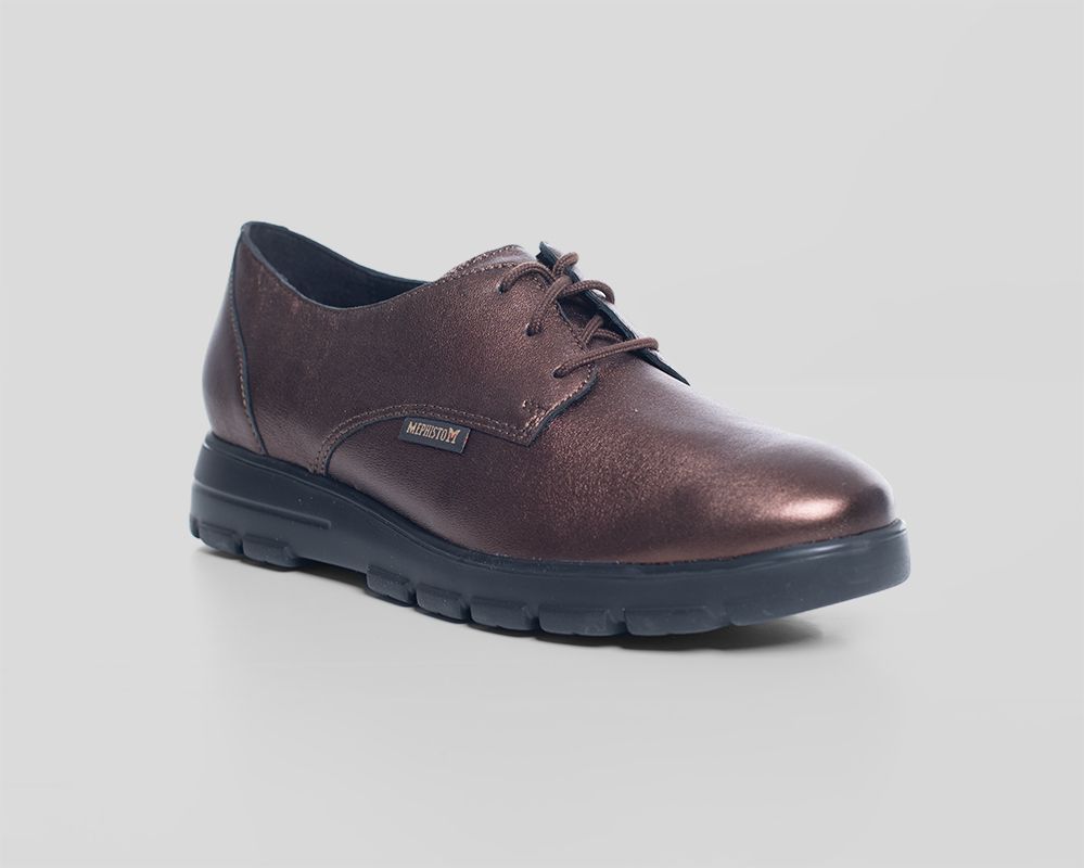 zapatos color cobre
