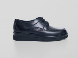 zapatos de cordón negros