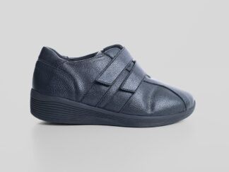 zapatos de velcro negros