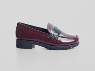 mocasines granate