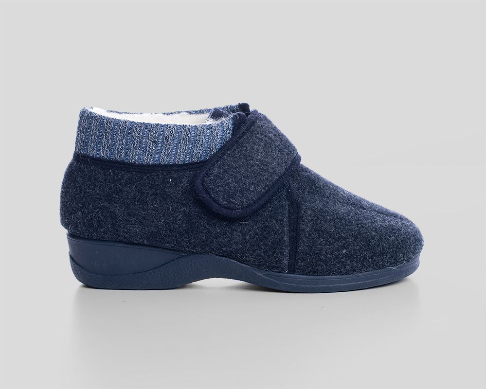 zapatilla lana