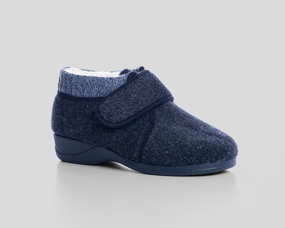 zapatilla lana