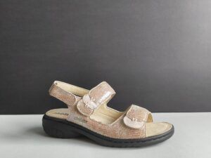 Sandalia de 3 Velcros Mefisto - Modelo Guetta