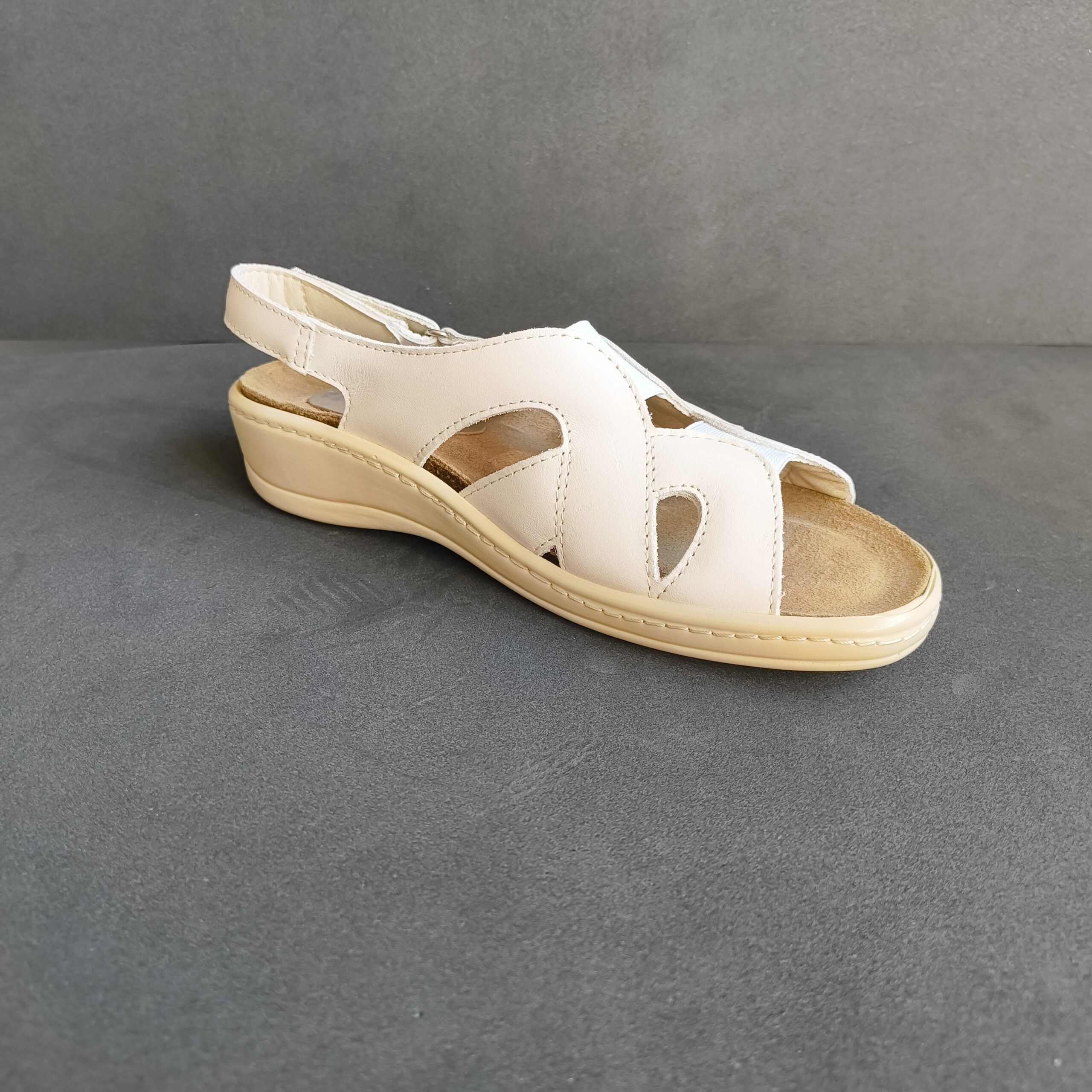 Sandalia Totevis - Modelo 6541 (Hielo/Azul Marino) - Imagen 3