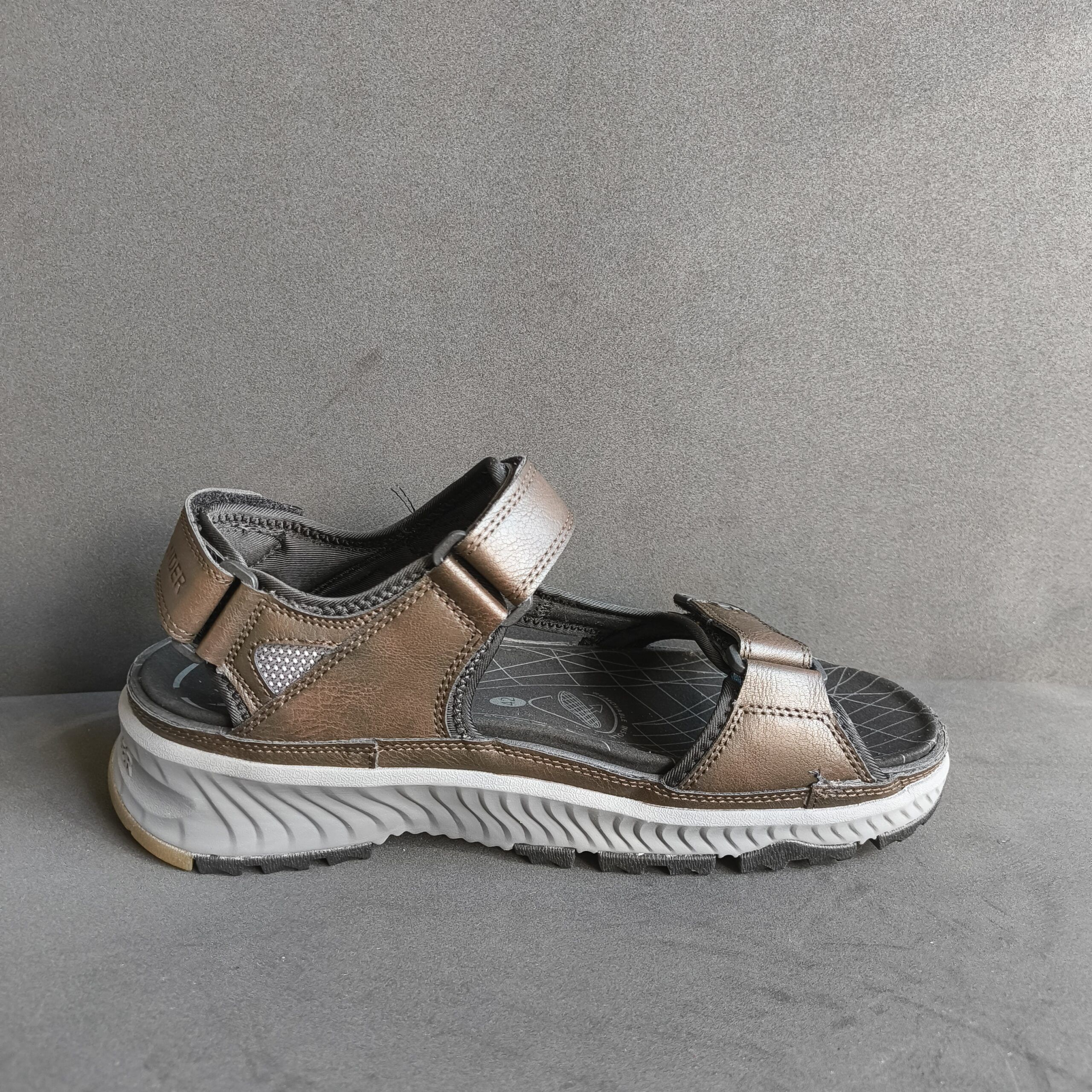 Sandalia Deportiva Old Runder - Modelo Honduras (Marrón Chocolate) - Imagen 5