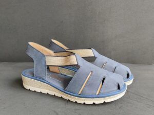 Zapato Doctor Cutillas - Modelo 35336 (Azul Marino/Taupe)