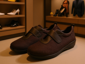 Zapatilla de Rejilla con Cremallera para Caballero