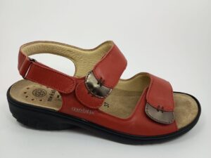 Sandalia Confort Premium Piel – Triple Velcro y Cámara de Aire